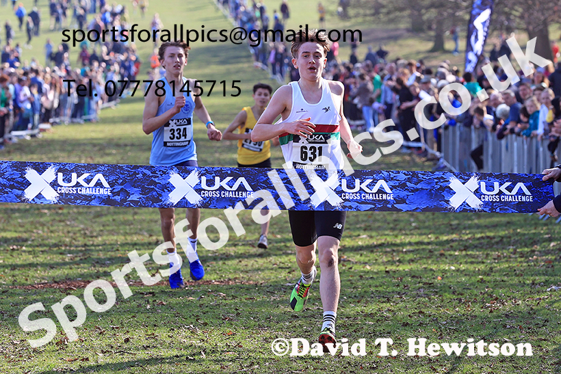 Boys under-15s 2025 UK CAU Inter Counties Cross Country Champs., Wollaton Park, Nottingham. Photo: David T. Hewitson/Sports for All Pics
